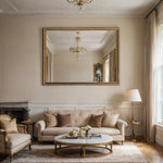 Majestic Gilded Mirror – Ornate Gold Wall Mirror | Elegant Baroque Frame - Reflessa - Luxury mirrors