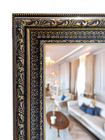 Luminous Gilded Elegance Mirror – Ornate Full‑Length Gilded Frame with Antique Finish - Reflessa - Luxury mirrors