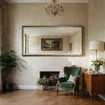 Golden Serenity Mirror – Antique Gold Full-Length Mirror | Elegant Baroque Frame - Reflessa - Luxury mirrors