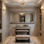 Imperial Noir Mirror – Full‑Length Wall Mirror with Ornate Black & Gold Baroque Frame - Reflessa - Luxury mirrors