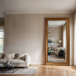 Golden Regal Splendor Mirror – Full‑Length Mirror with Luxurious Gilded Carved Frame - Reflessa - Luxury mirrors