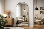 Bogen Spiegel modern einrichten