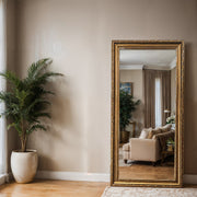 Aurora Gilded Mirror – Ornate Gold Full-Length Mirror | Hand-Finished Eco Frame with Elegant Detailing - Reflessa - Luxury mirrors