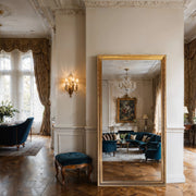 Golden Elegance Mirror – Ornate Full-Length Mirror with Gilded Baroque Frame - Reflessa - Luxury mirrors