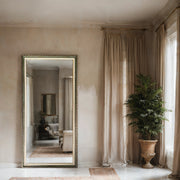 Golden Serenity Mirror – Antique Gold Full-Length Mirror | Elegant Baroque Frame - Reflessa - Luxury mirrors