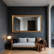 Mirror “Regal Brilliance” – Hand‑Carved Solid Wood - Reflessa - Luxury mirrors