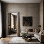 Imperial Noir Mirror – Full‑Length Wall Mirror with Ornate Black & Gold Baroque Frame - Reflessa - Luxury mirrors