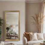 Golden Essence Mirror – Ornate Full‑Length Wall Mirror with Luxurious Frame - Reflessa - Luxury mirrors